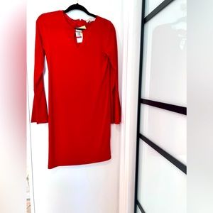 Simple but nice red dress